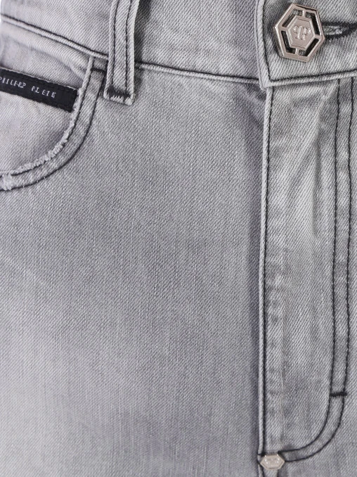 Джинсы хлопковые PHILIPP PLEIN
