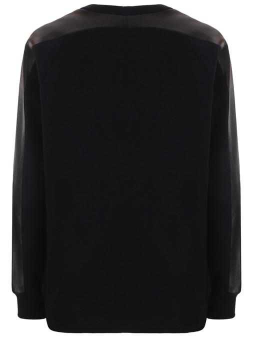 Джемпер однотонный SAINT LAURENT