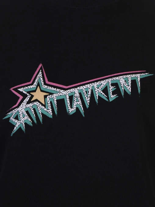 Толстовка хлопковая SAINT LAURENT