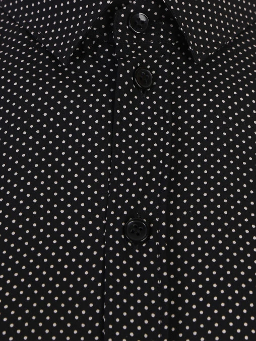 Рубашка шелковая SAINT LAURENT