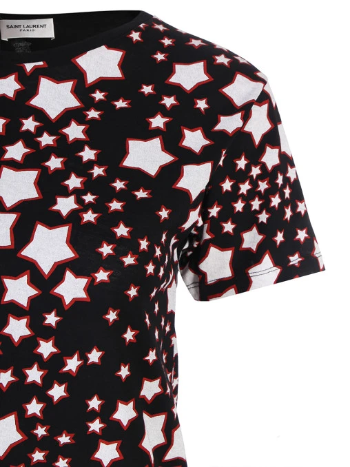 Футболка хлопковая SAINT LAURENT