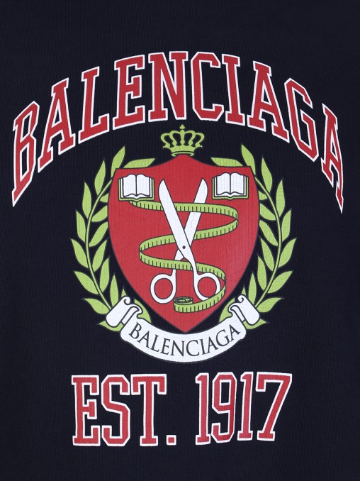 Худи хлопковое BALENCIAGA
