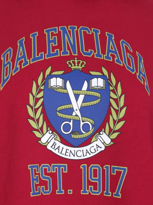 Худи хлопковое BALENCIAGA