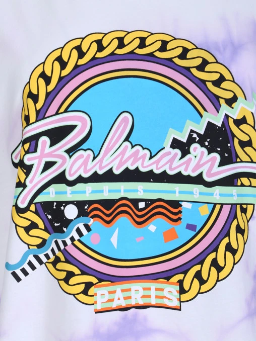 Футболка хлопковая BALMAIN