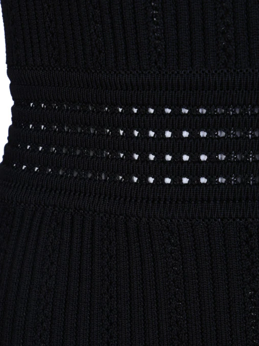 Платье из вискозы BALMAIN