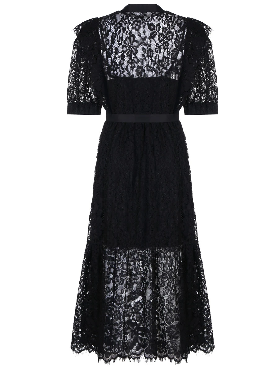 Платье с кружевом