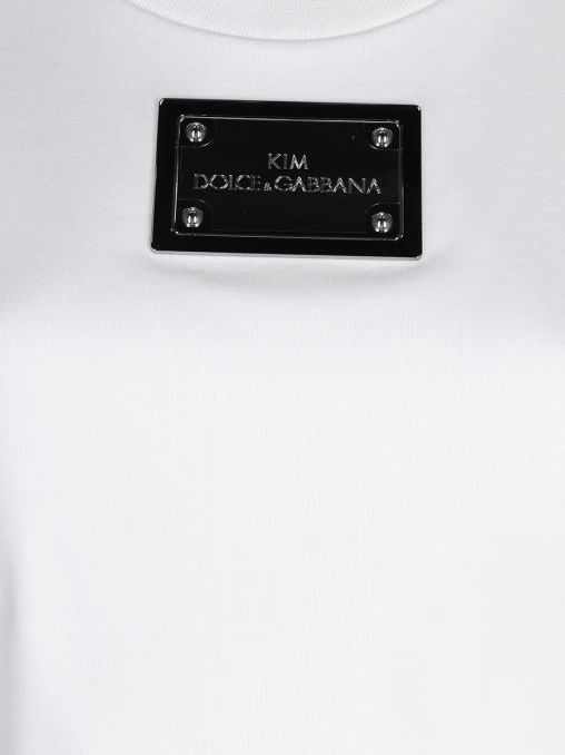 Топ хлопковый DOLCE & GABBANA