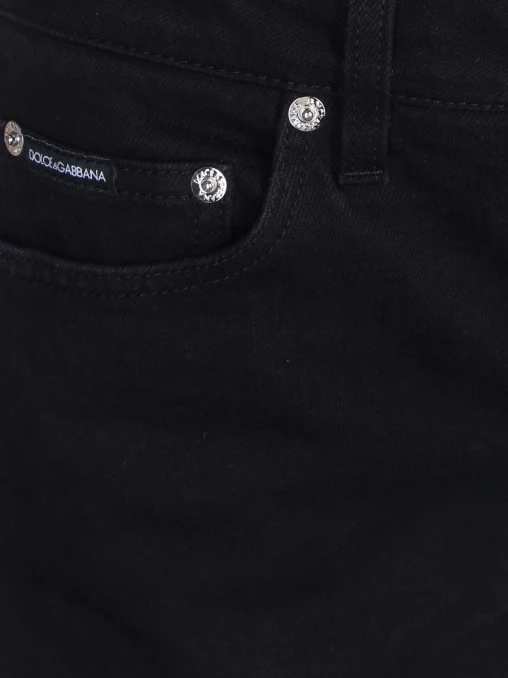 Джинсы хлопковые DOLCE & GABBANA