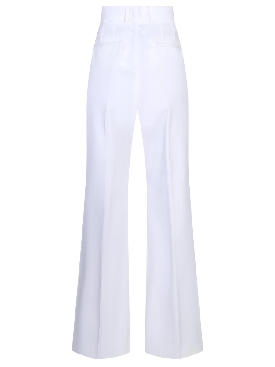 Брюки-клеш хлопковые