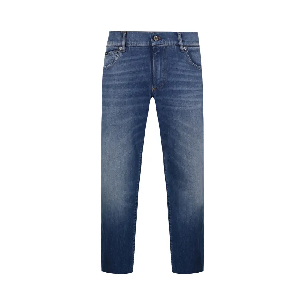 Джинсы Slim Fit хлопковые