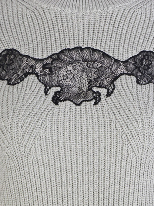 Джемпер хлопковый SELF-PORTRAIT