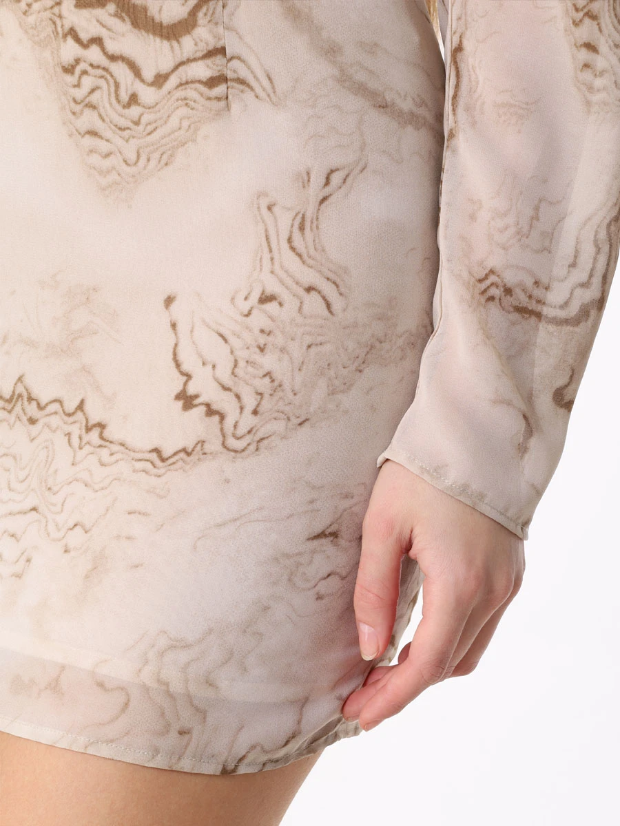 Платье из вискозы