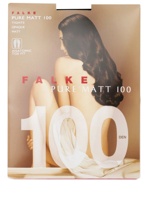 Колготки капроновые Pure Matt 100 den FALKE