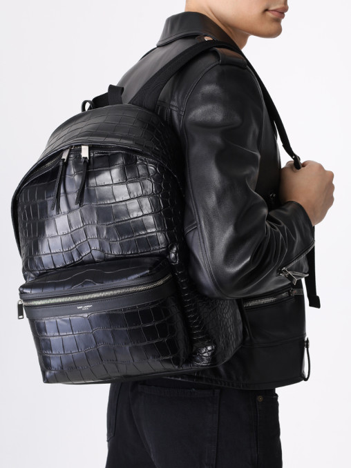 Рюкзак кожаный City SAINT LAURENT