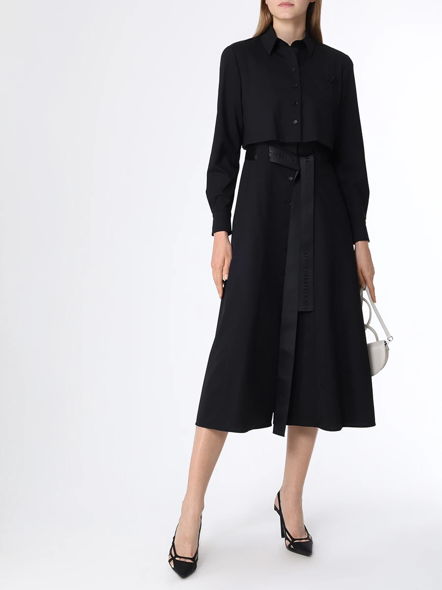 Платье шерстяное