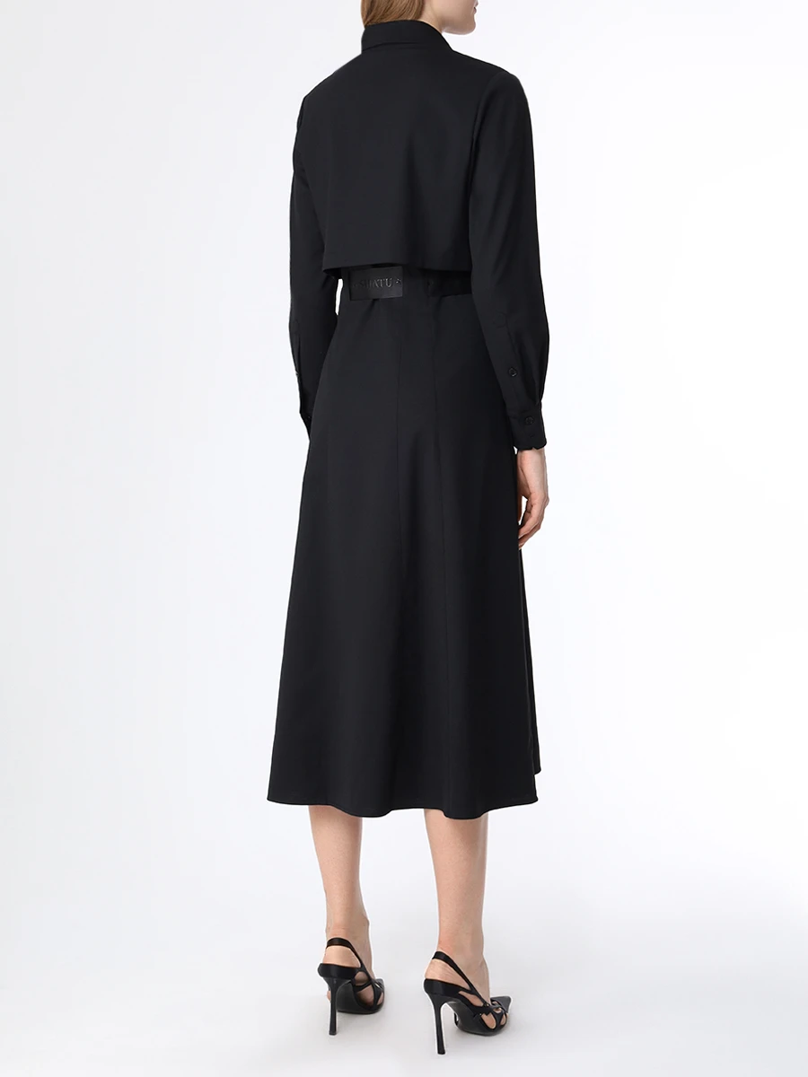 Платье шерстяное