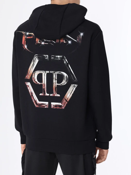 Худи хлопковое PHILIPP PLEIN