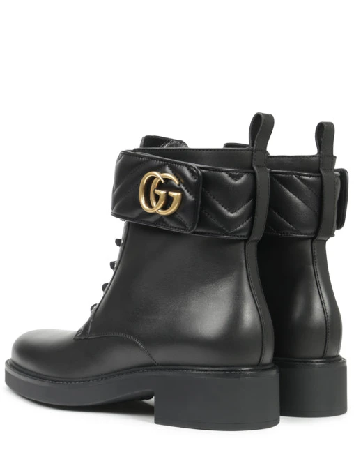 Ботинки кожаные GUCCI
