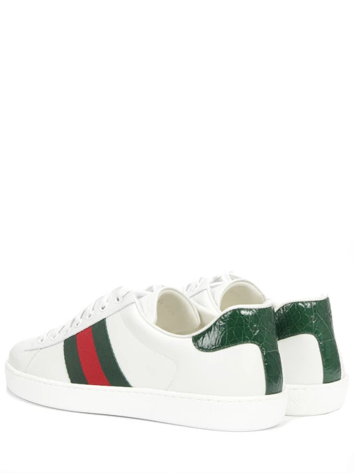 Кеды кожаные Ace GUCCI