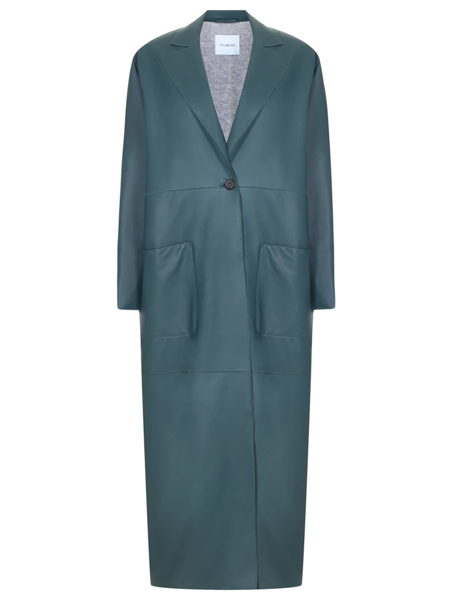 Плащ кожаный