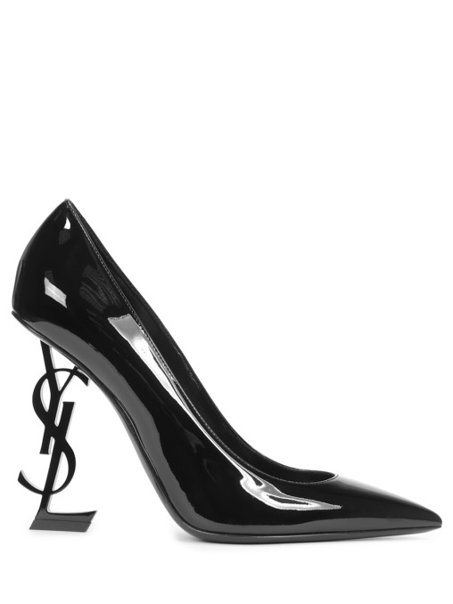 Туфли кожаные Opyum SAINT LAURENT