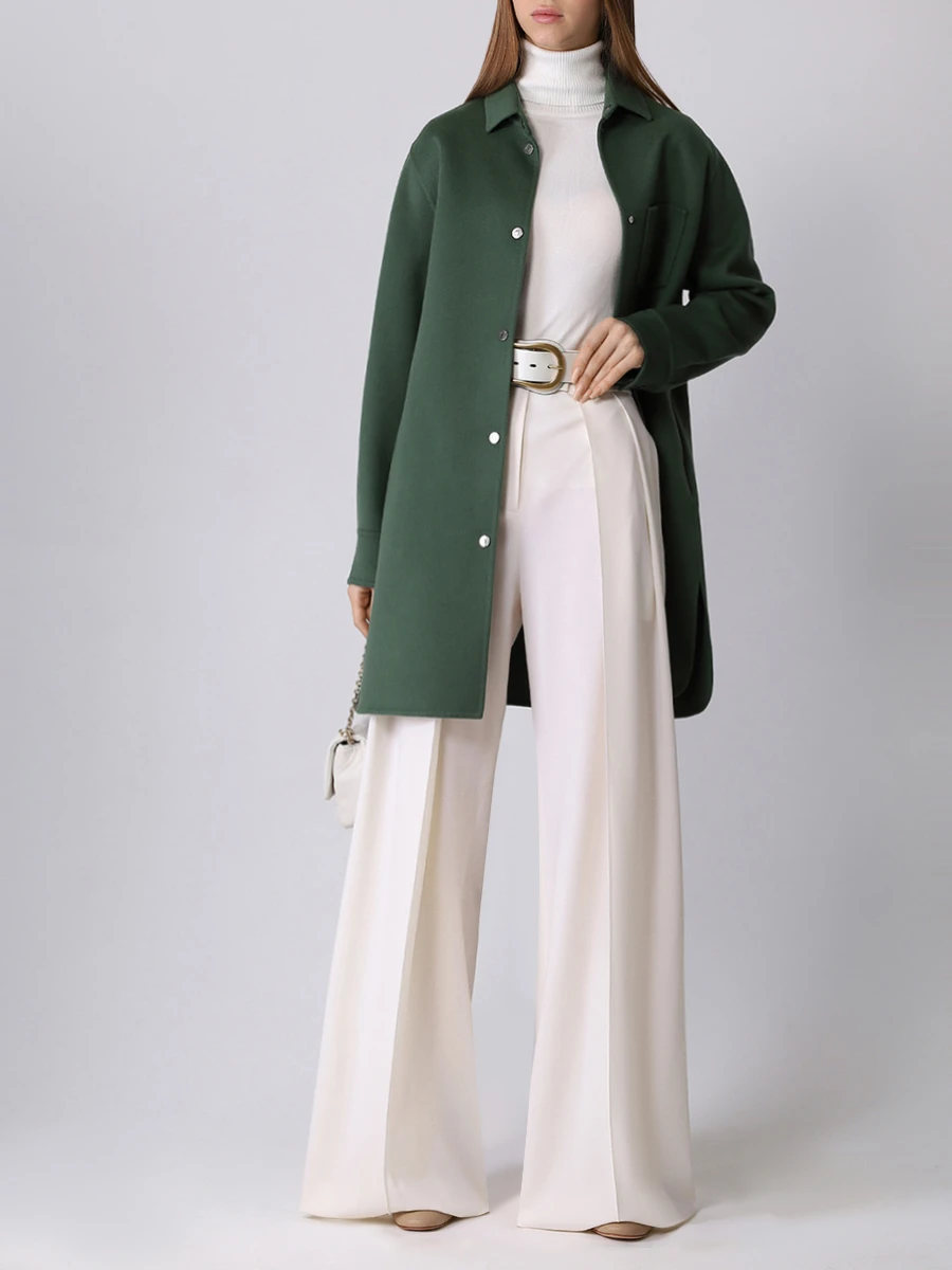 Пальто шерстяное