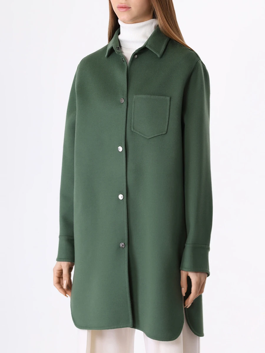 Пальто шерстяное