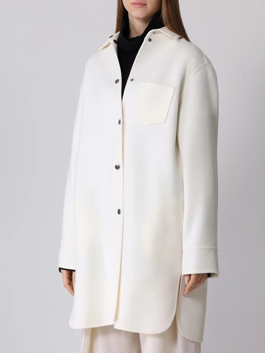 Пальто шерстяное