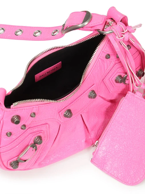 Сумка кожаная Le Cagole BALENCIAGA