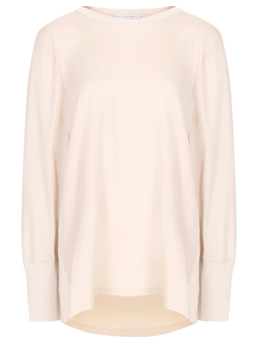 Блуза комбинированная