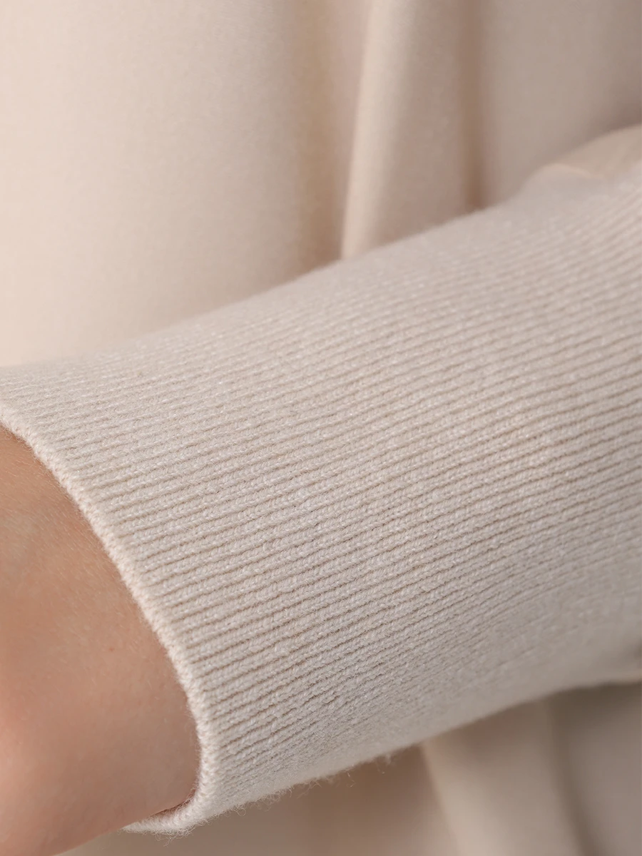 Блуза комбинированная