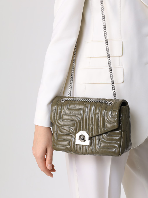 Сумка кожаная LANCEL