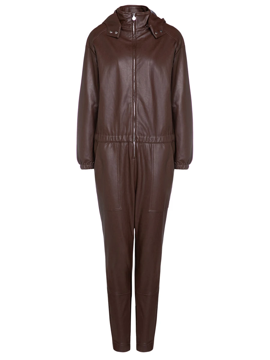 Комбинезон из экокожи