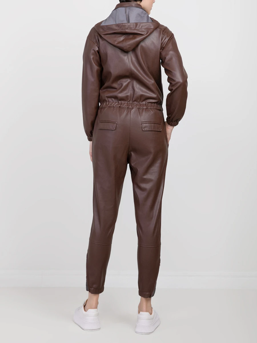 Комбинезон из экокожи