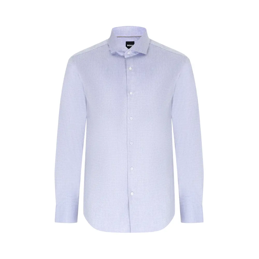 Рубашка Slim Fit хлопковая