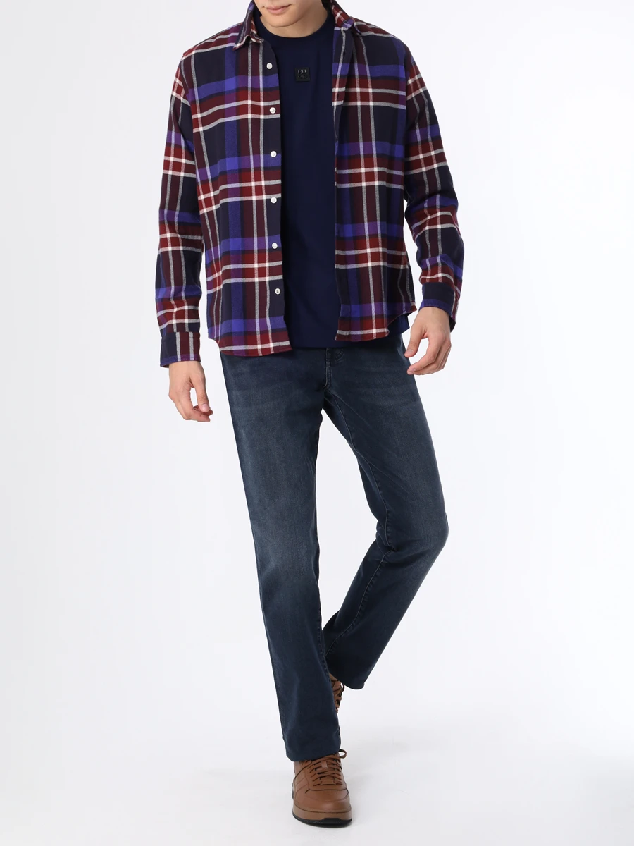 Джинсы Regular Fit хлопковые