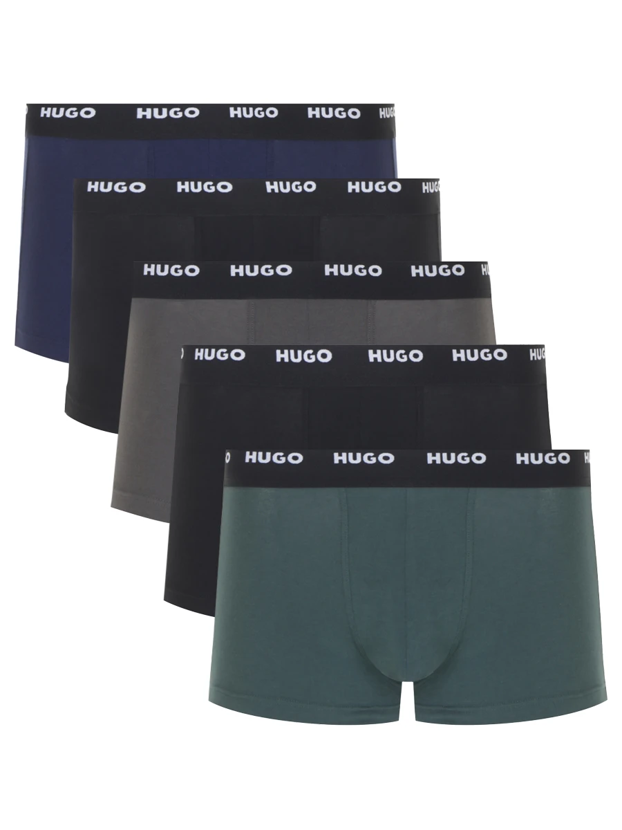 Набор из пяти хлопковых боксеров