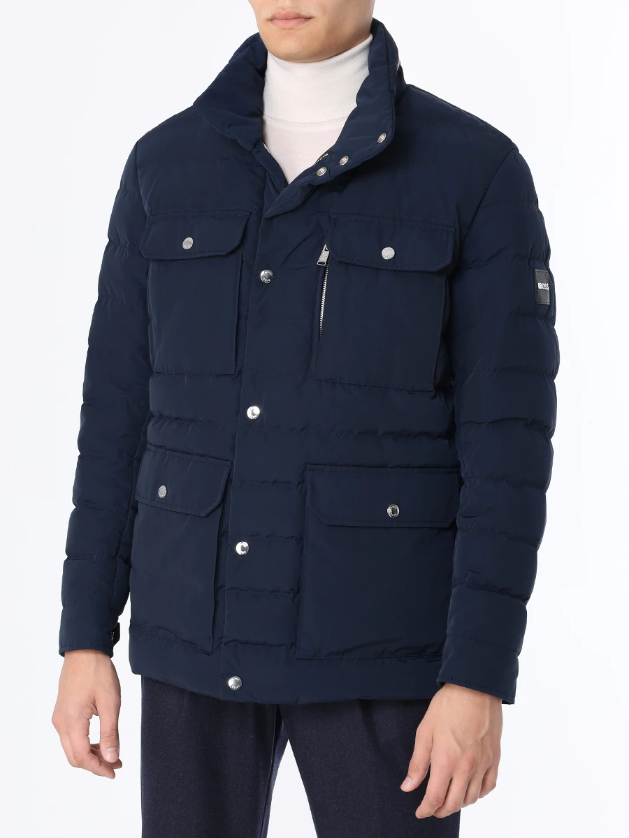 Пуховик стеганый