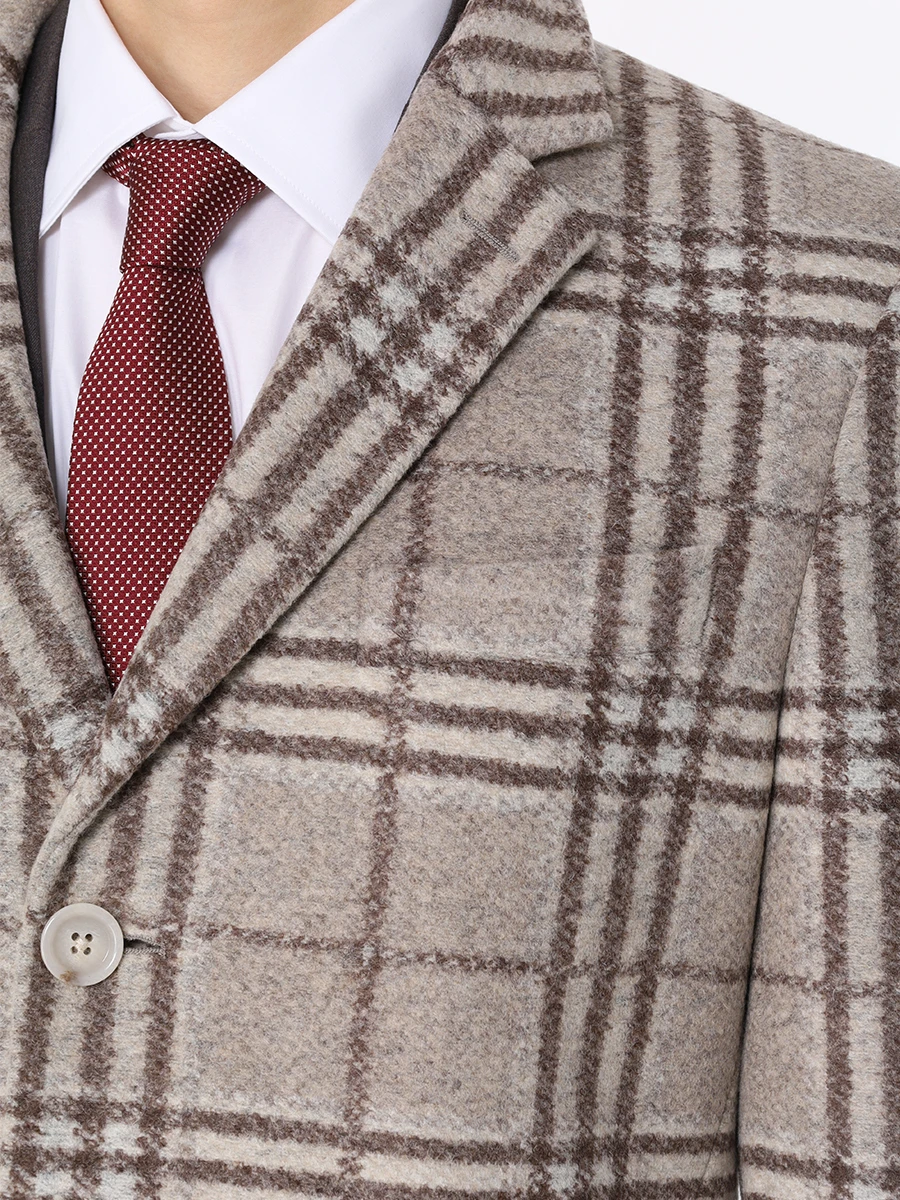 Пальто в клетку