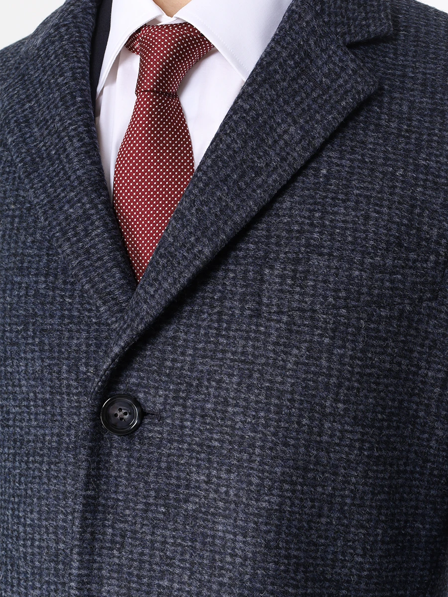 Пальто однотонное