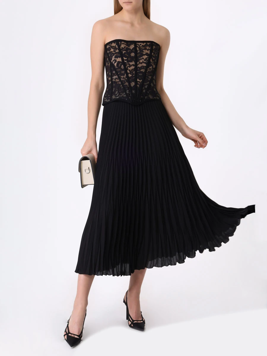 Топ-бюстье кружевной