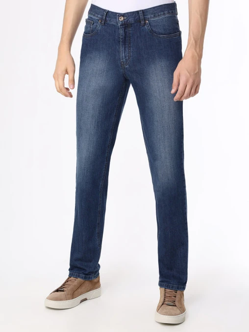 Джинсы Slim Fit хлопковые HILTL