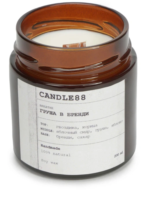 Свеча ароматическая Груша в бренди CANDLE88