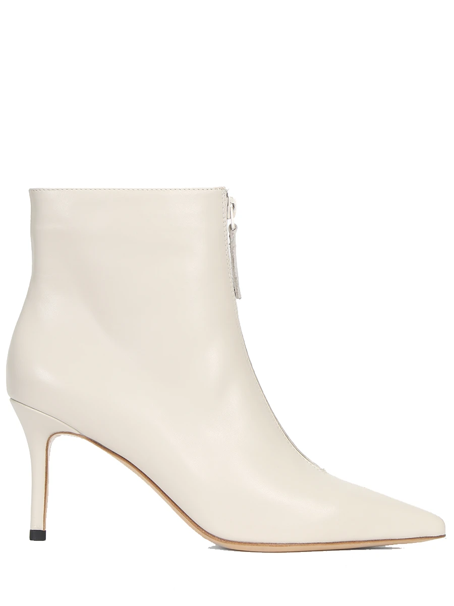 Ботильоны кожаные