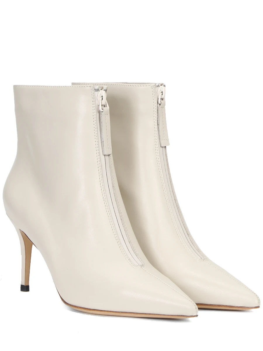 Ботильоны кожаные