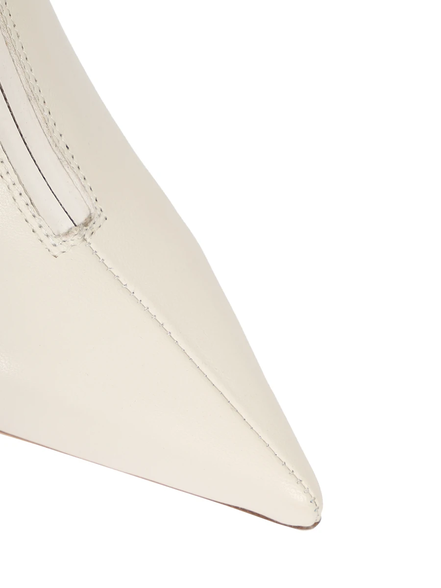 Ботильоны кожаные