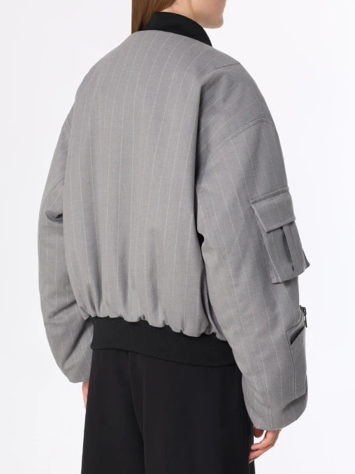 Бомбер в полоску FORTE DEI MARMI COUTURE