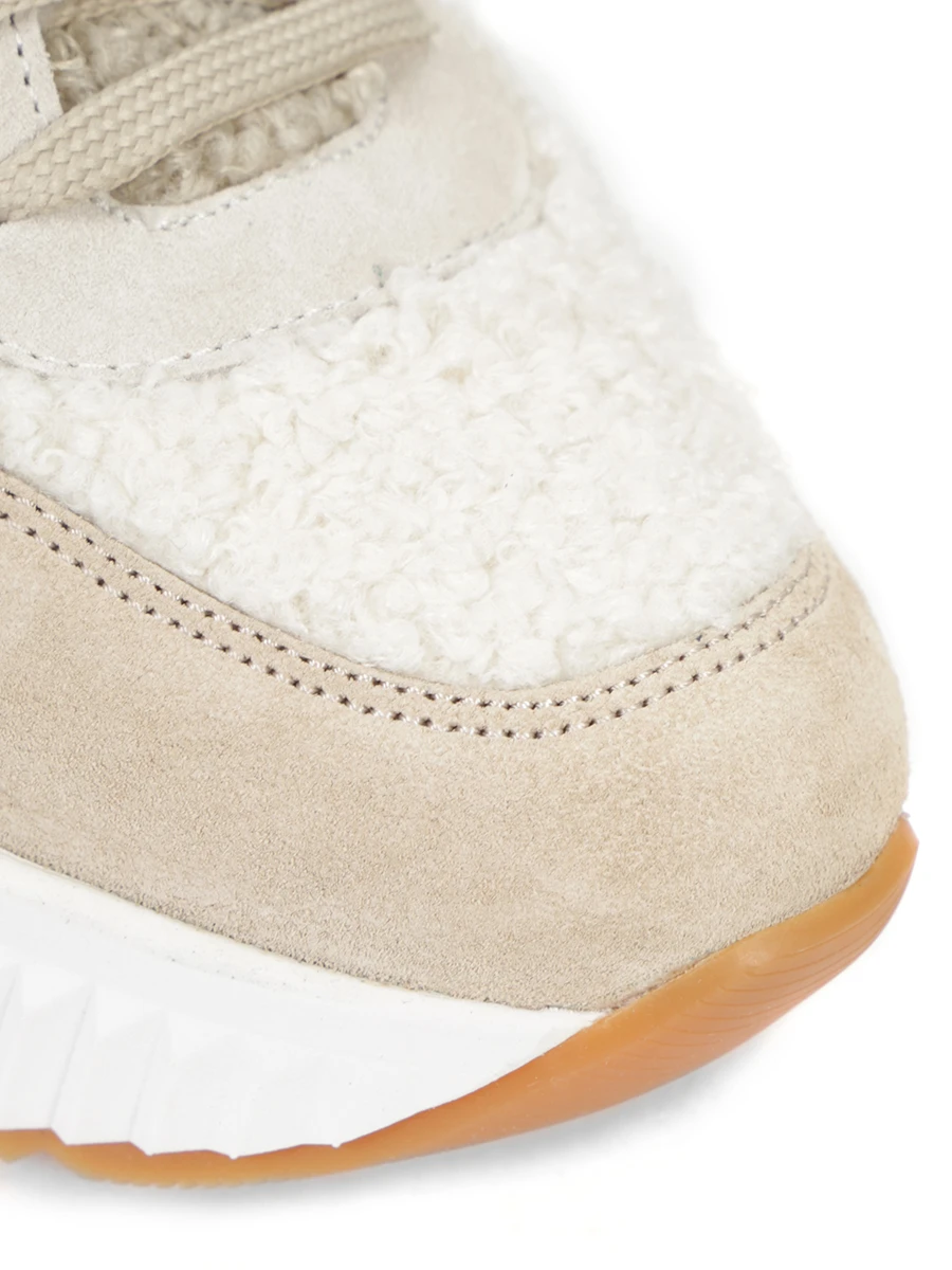 Кроссовки комбинированные на меху