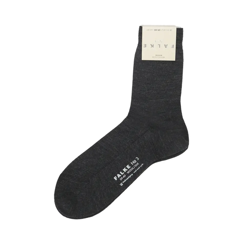 Носки из шерсти и шелка No 3 Finest Merino & Silk