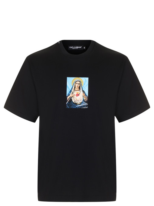 Футболка хлопковая DOLCE & GABBANA